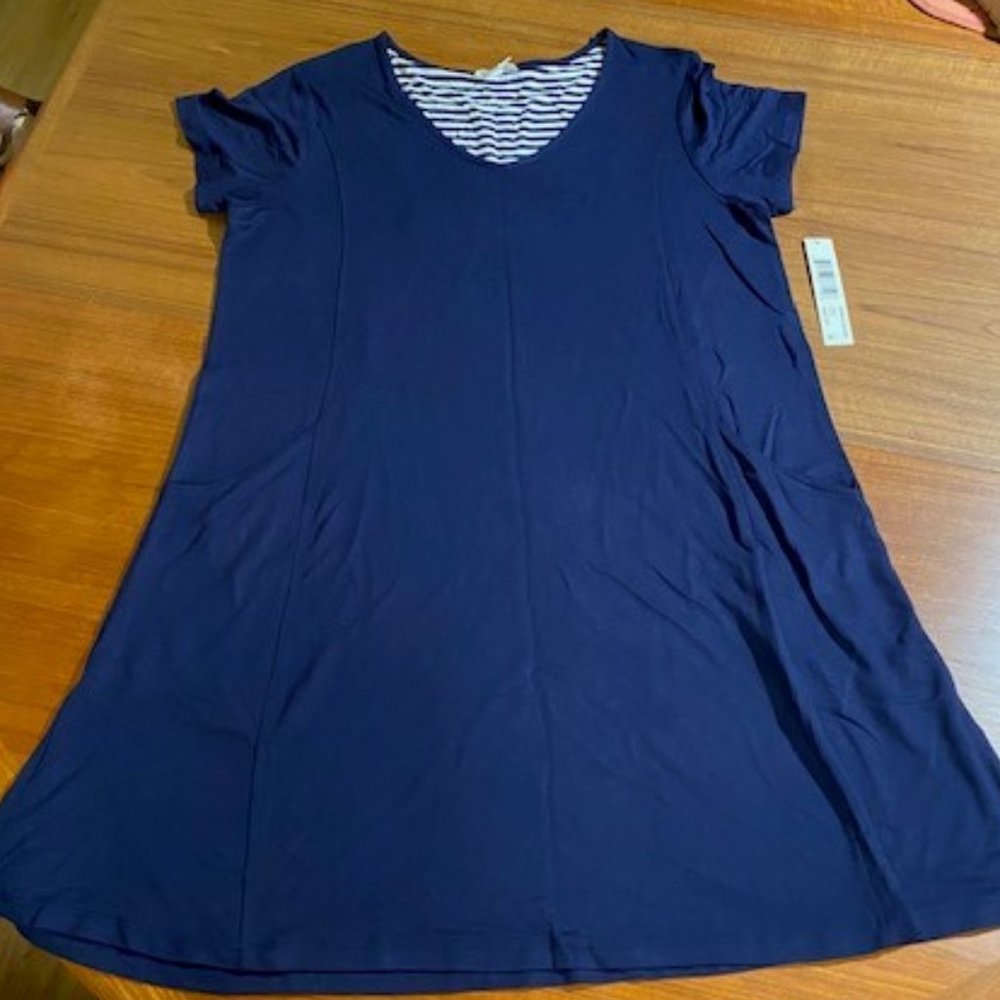 NWT - Tribal Jeans blue dress (with pockets)